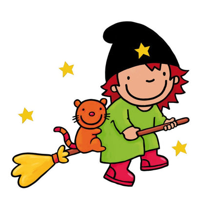 Strijkapplicatie: Heksje Mimi