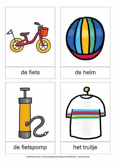 Werkmap: De grote loopfietsrace